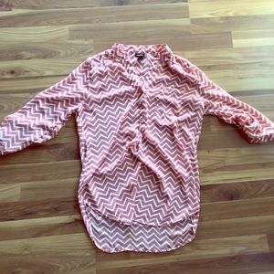 Rue 21 high low blouse